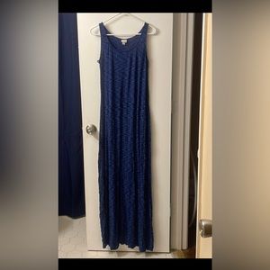 Blue maxi dress